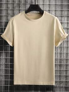 Men T-Shirts - Màu be - Xem 4