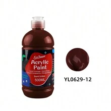Xin Bowen Acrylic Paint Set Large Bottle Acrylic Paint 16.9oz (500ml) Premium Acrylic Paints Large Capacity For Artists Beginners And On Canvas Rocks Wood Ceramic Fabric