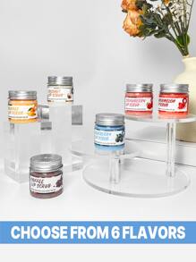 Exfoliante de labios de arándano de 25g, con rico aroma de arándano, reduce la piel muerta y suaviza los labios, hidrata naturalmente, hidrata los labios, suave con los labios, producto para el cuidado de los labios - Arándano - Ver 9