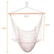 Hanging Rope Air/Sky Chair Swing Hammock Chair Hanging Rope SwingHanging Chair