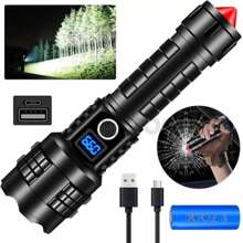 Linterna Led Cree 2000 Lumenes Similar Linterna Lumify X9 - Negro - Ver 1