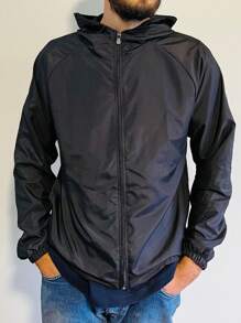 Men Jackets & Coats - 黑色 - 查看 1