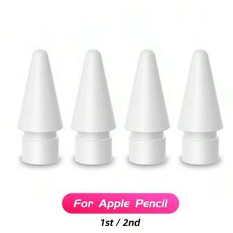 兼容 Apple Pencil 第一代 第二代笔尖 兼容 Apple Pencil 笔尖 双层 兼容 iPad 触控笔 笔尖 备用替换件