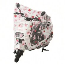 1 Tấm Che Mưa Xe Điện, Tấm Che Bụi, Tấm Che Mưa Xe Điện Đa Năng, Quần Áo Bảo Hộ Xe Đạp, Tấm Che Mưa Xe Máy - Nhiều màu - Xem 3