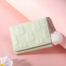 Korean Style Women's Mini Wallet Cute Rabbit Coin Purse, Fresh And Sweet, Highly Attractive, Niche Mori Style - Multicolor - View 9