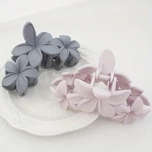 4件套渐变莫兰迪砂磨三花爪发夹，时尚仿真花朵造型发夹，适用于各种发型，是美发工具、美容配件、卷发饰品、发饰、秋季发饰、旅行必备、美发工具、女士配饰、发饰、秋季旅行发饰、发饰、女士配饰、发饰、女士发饰、美发工具、发饰、发饰、美容配件、礼物、旅行、女士礼物、发饰、圣诞袜填充物、女士圣诞袜填充物、礼物、圣诞袜填充物、成人圣诞袜填充物、成人圣诞袜填充物、发饰、女士配饰、成人礼发饰、发饰、女士礼物创意、美容圣诞袜填充物、女士礼物 - 彩色 - 查看 5