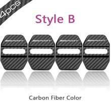 4 peças Capa protetora de emblemas de cobertura de fechadura de porta de aço inoxidável para Dodge Ram 1500 2500 3500 acessórios de carro