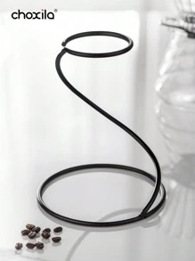 choxila 1pc Hand Stand Vintage Coffee Hand Pot Metal Stand Drip Glass Filter Cup Holder Universal School Supplies Back To School