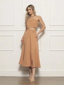 Women Two-Piece Outfits - Màu Khaki - Xem 4