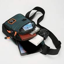 Men Ultra-Lightweight Sling Bag - Comfortable Crossbody For Travel & Hiking Adventures - Compact Size, Perfect For On-The-Go Convenience - Multicolor - View 9