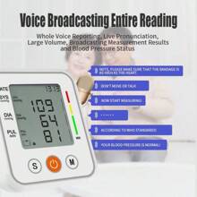 Wrist Blood Pressure Monitor, Bp Monitor Large LCD Display, Blood Pressure Machine, Arm Type Electronic Blood Pressure Monitor