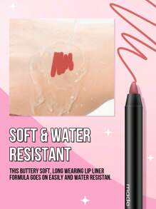 Misslyn 3支装持久唇线笔套装，持久显色，顺滑配方，防水防汗，质地细腻易上妆，色泽鲜艳，适合Y2K妆容、派对、海滩、旅行、度假、露营、户外活动、新年、情人节等场合，是时尚女孩的理想礼物，也适合节日、校园、春节、情人节等场合。纯素配方，不含动物成分。 - Shade 138+43+46 - 查看 6