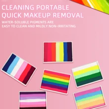 50g New Rainbow Stripes Washable Paint Gel - Multicolor - View 4