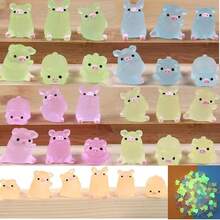 5/10/20/30 chiếc Mini Nhựa Thỏ Phát Sáng Chân Dung Thu Nhỏ Nhà Búp Bê Vườn Cổ Tích Cảnh Quan Bể Cá Phụ Kiện Trang Trí Cho DIY, Giáng Sinh, Tiệc Sinh Nhật, Bùa Chất Nhờn. (Lợn Phát Sáng Trong Bóng Tối) Tượng Động Vật Mini Phụ Kiện Xe Hơi Chậu Trồng Cây Cảnh Quan Đồ Thủ Công DIY Móc Khóa Ốp Điện Thoại - Nhiều màu - Xem 8