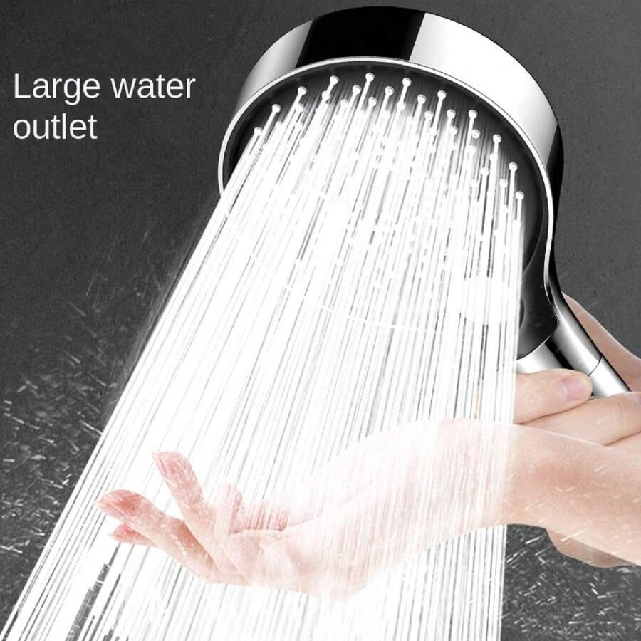 Shower Head With Water Pressure Booster, Handheld Bathroom Shower