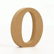 Letras de alfabeto de madera para manualidades, letras 3D para decoración de pared del hogar - Letras decorativas de bricolaje - Ver 16