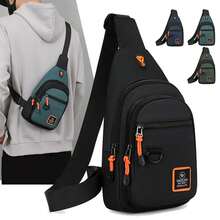 Men Ultra-Lightweight Sling Bag - Comfortable Crossbody For Travel & Hiking Adventures - Compact Size, Perfect For On-The-Go Convenience - Multicolor - View 11