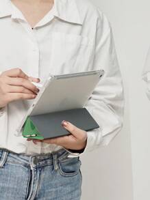 Bear 保护套兼容 iPad 10.2 英寸 2021/2020 iPad 第 9/8 代，兼容三星 Galaxy Tab A8 10.5 英寸 2022/Tab/，带笔架，支持自动睡眠/唤醒盖 - 彩色 - 查看 6