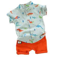 Young Boys Sets - 橄欖綠 - 查看 2