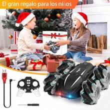 Stunt Control Remoto Coche Deriva 360 ° Giratorio Recargable - Negro - Ver 9