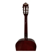 Guitarra acústica Sunburts, Guitarra de madera vintage con un acabado elegante y sutil, ideal para niños, jóvenes, adolescentes y adultos. Guitarra de alta calidad perfecta para todo tipo de musicos.  Con un cuerpo robusto y bien construido, esta guitarra proporciona una proyección de sonido excepcional, asegurando que cada nota sea clara y vibrante. -Cuerpo de tamaño estándar con una forma elegante que garantiza comodidad y facilidad de interpretación durante horas de práctica y actuación. -Tapa de abeto macizo que ofrece una respuesta tonal equilibrada, con bajos profundos, medios cálidos y agudos claros y brillantes. -Fondo y aros, que añaden calidez y profundidad al sonido, mientras proporcionan durabilidad y estabilidad estructural. -Diapasón de palisandro suave al tacto con trastes perfectamente nivelados, que facilitan la ejecución de acordes y escalas con precisión y comodidad. - Color caoba - Ver 8