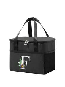 Galaxy Series Lunch Box Waterproof Fabric Thermal Insulated Lunch Bag Soft Small Cooler Lunch Pail Bento Box Food Carrier For Boys Girls Men Women For Work Picnic School School Organizer Bags Teacher Storage Bags Classroom Bags Classroom Organizer BagsWomanLunch Box Bag For Women LadiesSchool Supplies Stuff Accessories Bag For School School Accessories School Stuff