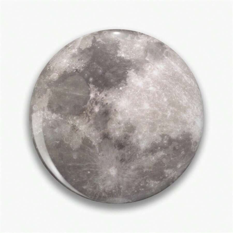 44mm 1.7inch Pins Broach DIY Buttons Snap-In Craft - Grey - View 1