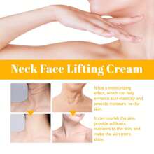 1pc 50g Neck Care Cream Massage Neck Skin For Delicate Soft Moisturizing Skin Care Cream - Yellow - View 4