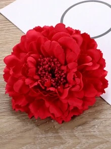 1 pieza Accesorio para el cabello de novia, Accesorio de fotografía para despedida de soltera, Broche de clip para el cabello con peonía, Clip para el cabello con estilo bohemio y flamenco, Flor vintage, Decoración para el cabello, Regalo del Día de San Valentín, Pinza para el cabello, Útiles escolares, Accesorios para mujer, Viaje, Cumpleaños - Multicolor - Ver 15