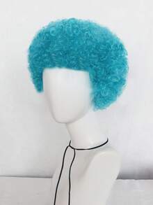 Màu Xanh Cyan Tóc Giả Ngắn Xoăn Tổng Hợp Tóc Giả Afro Unisex 60S Đảng Disco Tóc Giả Dành Cho Người Phụ Nữ Người Đàn Ông 70S 80S Hippie Tóc Giả Afro Phụ Nữ Đàn Ông Kim Loại Nặng Rocker Tóc Giả Funky Lớn Bouncy Mềm Kinky Quăn Tóc Giả Trang Phục Lạ Mắt Tóc Giả Chú Hề Vui Nhộn Cho Halloween Giáng Sinh Cosplay Trang Phục Hóa Trang Tóc Giả Nam Nữ Glueless Ngắn Lông Tơ Mềm Xoăn Rất Lớn Puff Tóc Giả 10 Inch Ngắn Xoăn Màu Cyan Tóc Điên Chơi Khăm Tóc Giả & 1 Bộ Tóc Giả Bộ Đội - Màu xanh Cadet - Xem 6