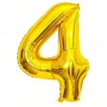 1入組數字形狀裝飾氣球 - 紫色 - 查看 7