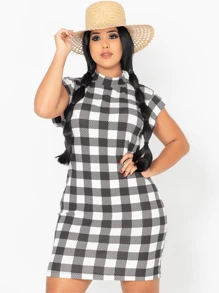 Women Dresses - Đen và trắng - Xem 4
