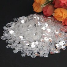 10g Crystal Sequin Paillettes 3mm 4mm 5mm 6mm Pvc Round Flat Cup Sequins For Jewelry Hairband Sewing Wedding Craft DIY Accessories