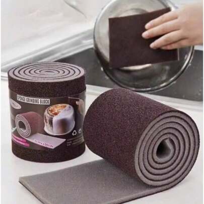 01 Peça Esponja Limpeza Pesada Para Fogão Panelas E Utensílios