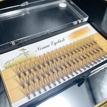 Diy Wimpern Extensions 60 Stücke Manga Wimpern Volumen Einzelne Wimpern Erweiterungen Wimpern Clusters Diy Zuhause