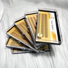 Diy Wimpern Extensions 60 Stücke Manga Wimpern Volumen Einzelne Wimpern Erweiterungen Wimpern Clusters Diy Zuhause