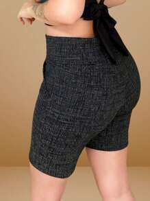 Women Shorts - Dark Grey - View 4