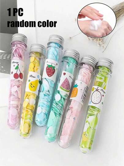 150pcs/Box Mini Soap Sheets, Travel Convenient Disposable Soap Flakes, Multifunctional Washing Hand Soap Paper, Soap Flakes (Random Delivery)