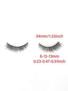 Beauty Showme 20pcs 5D Silk False Eyelashes, Natural Looking Eyelash Extensions - F-xY011 - View 8