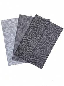 Jogo Americano Retangular Sousplat Mesa Posta Jantar Design Quadriculado 1 peça - Multicolorido - Visão 1