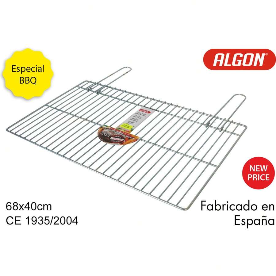 Algon - شواية باربيكيو 68 * 40 سم تصميم بسيط مطلي بالزنك ومقاوم ومستقر | شواية باربيكيو بسطح طهي كبير، سهلة التجميع والتنظيف ومثالية للتجمعات الخارجية⚫ شحن مجاني ✅ توصيل على مدار 24 ساعة و48 ساعة إلى إسبانيا (شبه الجزيرة) - متعدد الألوان - مشاهدة 1