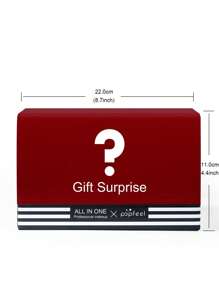 Holiday Valentine's Day Surprise Makeup Gift Box, Including Eyeshadow, Lip Gloss, Lipstick, Concealer Palette, Makeup Tools, False Eyelashes, Makeup Brush