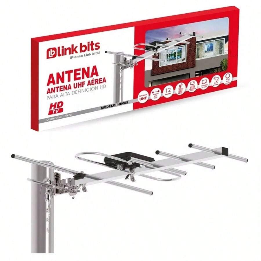 Antena Aerea Largo Alcance TV ENVIO GRATIS - Gris - Ver 1