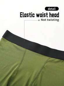 Quần short bó thể thao nam, quần short tập luyện bó sát dành cho thể hình, chạy bộ, tập thể dục - xanh quân đội - Xem 7