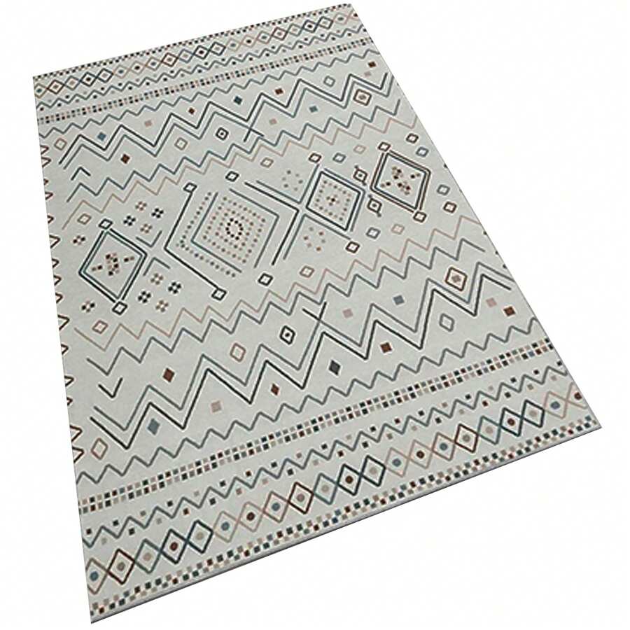 Well Home Polyester vloerkleed bedrukt 60 x 100cm model Tippi multicolor - Veel kleurig - Bekijken 1