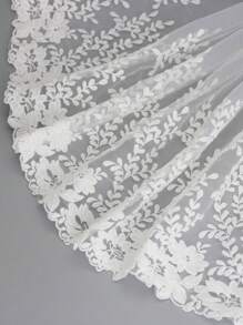 (1 Yard/Pack) 30cm Wide Lace Trim For Lingerie, Clothing And Wedding Decoration, DIY Crafts