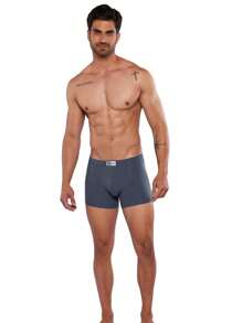 Men Trunks - Dark Grey - View 2