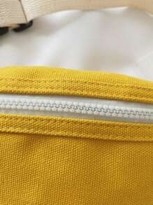 Bolso de cintura para niños, nuevo bolso simple y versátil para el pecho para uso casual y deportivo de niños y niñas, verano