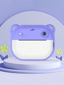 Reletech 即时迷你打印相机，无墨相机，附赠打印纸，1080P自拍视频数码相机，配备2.4英寸IPS屏幕，生日和圣诞节学习相机 - 紫色 - 查看 2