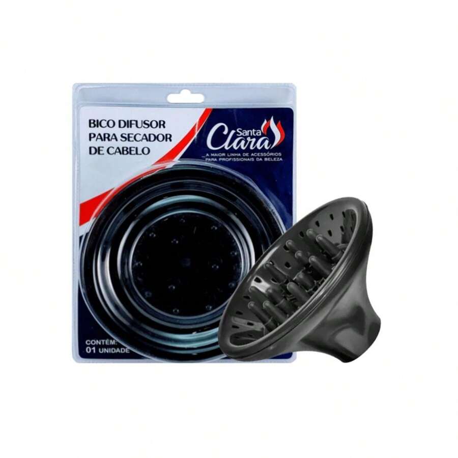 Bico Difusor para Secador de Cabelo Universal Santa Clara - Branco - Visão 1